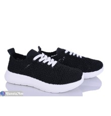 Кросівки жіночі на літо (8 пар р.36-41) чорний  "Dolli"