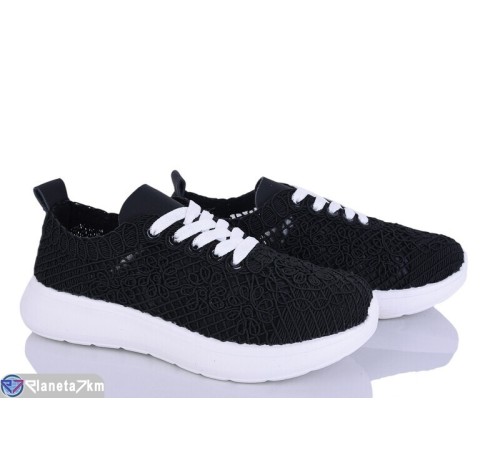 Кросівки жіночі на літо (8 пар р.36-41) чорний  "Dolli"