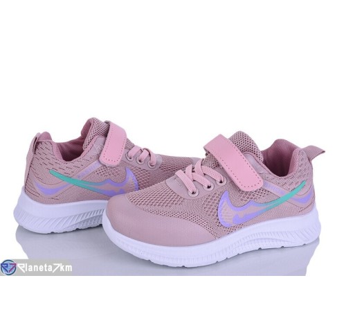 Дитячі кросівки на весну/осінь (8 пар р.32-37) рожевий  "Dolli"