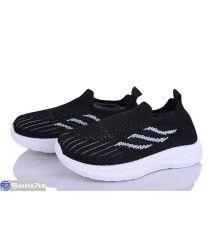 Дитячі кросівки на літо (8 пар р.26-31) чорний  "Dolli"