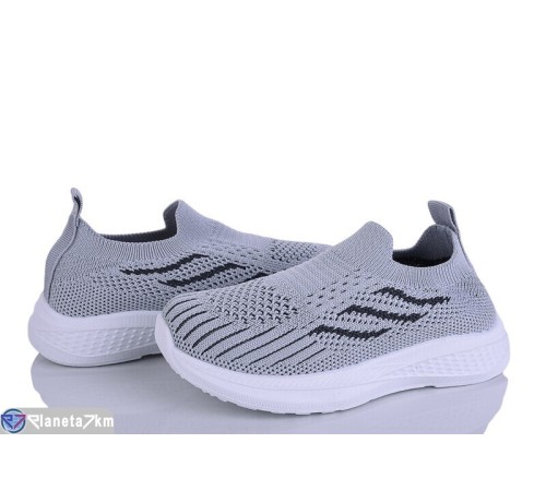 Дитячі кросівки на літо (8 пар р.26-31) сірий  "Dolli"