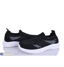 Дитячі кросівки на літо (8 пар р.32-37) чорний  "Dolli"