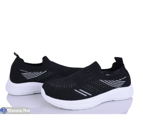 Дитячі кросівки на літо (8 пар р.32-37) чорний  "Dolli"