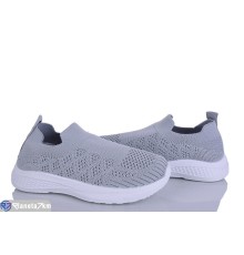 Дитячі кросівки на літо (8 пар р.32-37) сірий  "Dolli"