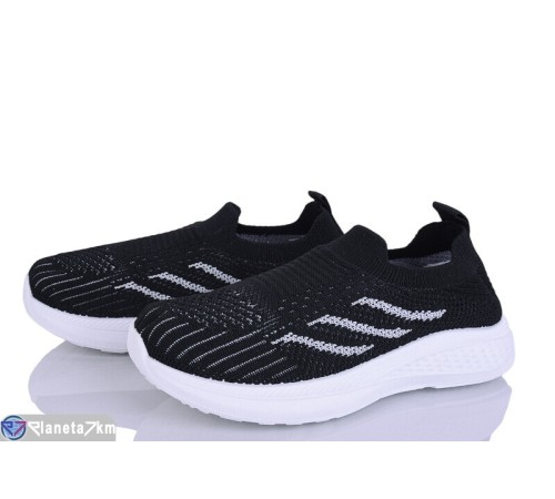 Дитячі кросівки на літо (8 пар р.32-37) чорний  "Dolli"