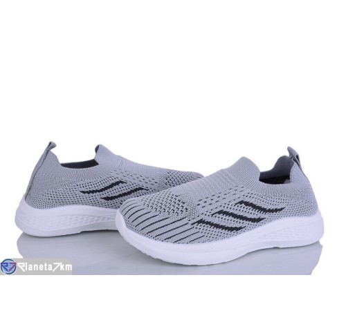 Дитячі кросівки на літо (8 пар р.32-37) сірий  "Dolli"