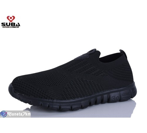 Кросівки чоловічі на літо (8 пар р.41-46) чорний  "SUBA"
