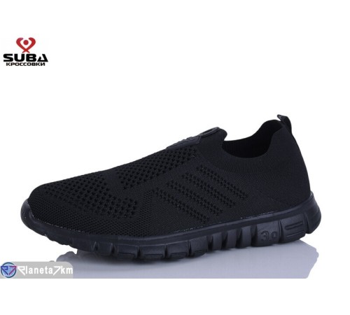 Кросівки чоловічі на літо (8 пар р.41-46) чорний  "SUBA"
