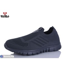 Кросівки чоловічі на літо (8 пар р.41-46) сірий  "SUBA"