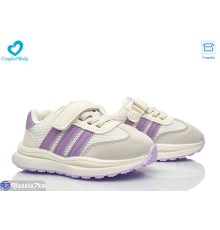 Дитячі кросівки на весну/осінь (7 пар р.22-26) білий  "Comfort-baby"