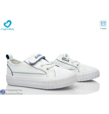 Дитячі кеди на весну/осінь (8 пар р.24-30) білий  "Comfort-baby"