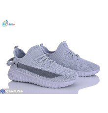 Дитячі кросівки на літо (12 пар р.32-37) сірий  "BBT"