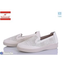 Туфлі жіночі на літо (8 пар р.37-42) бежевий  "Saimaoji"