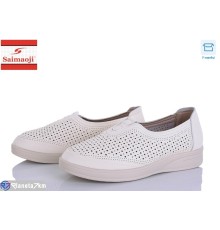 Туфлі жіночі на літо (8 пар р.37-42) бежевий  "Saimaoji"
