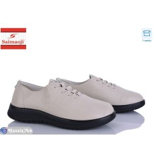 Туфлі жіночі на весну/осінь (6 пар р.41-42) бежевий  "Saimaoji"