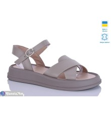 Босоніжки жіночі на літо (6 пар р.36-40) коричневий  "LIKA"