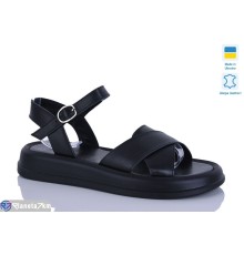 Босоніжки жіночі на літо (6 пар р.36-40) чорний  "LIKA"