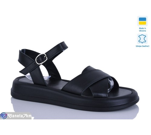 Босоніжки жіночі на літо (6 пар р.36-40) чорний  "LIKA"