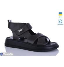 Босоніжки жіночі на літо (6 пар р.36-40) коричневий  "LIKA"