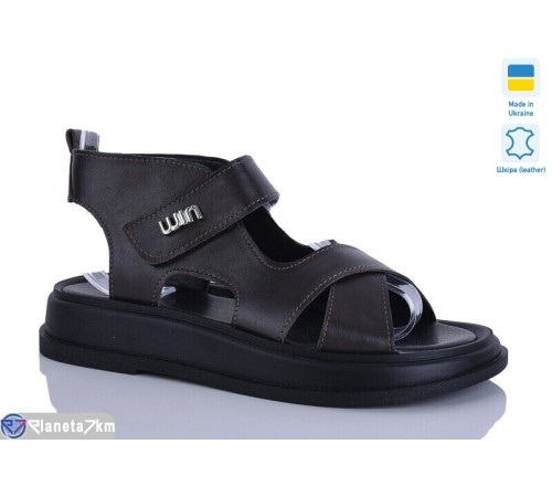 Босоніжки жіночі на літо (6 пар р.36-40) коричневий  "LIKA"