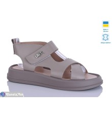 Босоніжки жіночі на літо (6 пар р.36-40) коричневий  "LIKA"