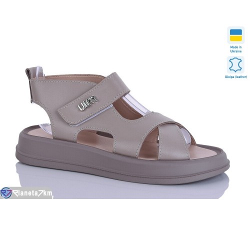 Босоніжки жіночі на літо (6 пар р.36-40) коричневий  "LIKA"