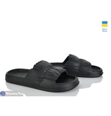 Шлепки жіночі на літо (8 пар р.36-41) чорний  "Lexi"