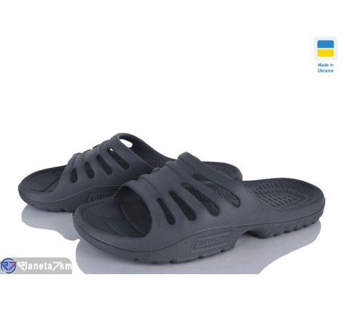 Шлепки чоловічі на літо (8 пар р.40-45) сірий  "Ladmir"