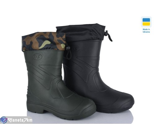 Чоловічі чоботи з піни на зиму (5 пар р.41-45) чорний  "Ladmir"