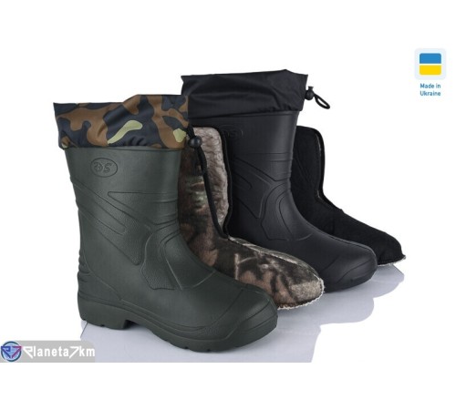 Чоловічі чоботи з піни на зиму (5 пар р.41-45) чорний  "Ladmir"