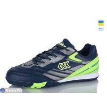 Футбольне взуття дитяче на весну/осінь (8 пар р.36-40) синій  "Restime"