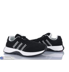 Кросівки жіночі на весну/осінь (8 пар р.36-41) чорний  "LOREDANA"