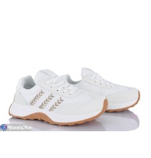 Кросівки жіночі на весну/осінь (8 пар р.36-41) білий  "LOREDANA"