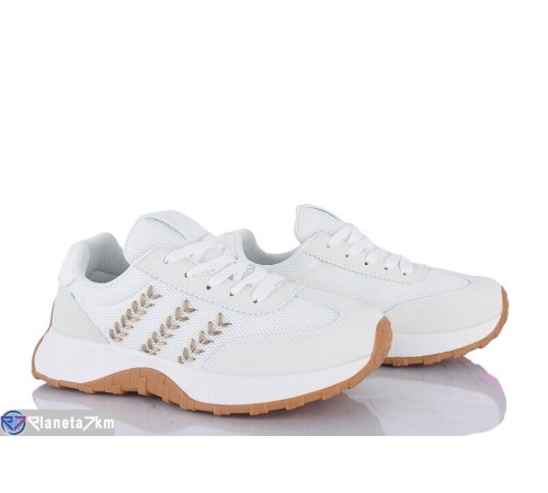 Кросівки жіночі на весну/осінь (8 пар р.36-41) білий  "LOREDANA"