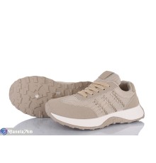 Кросівки жіночі на весну/осінь (8 пар р.36-41) бежевий  "LOREDANA"