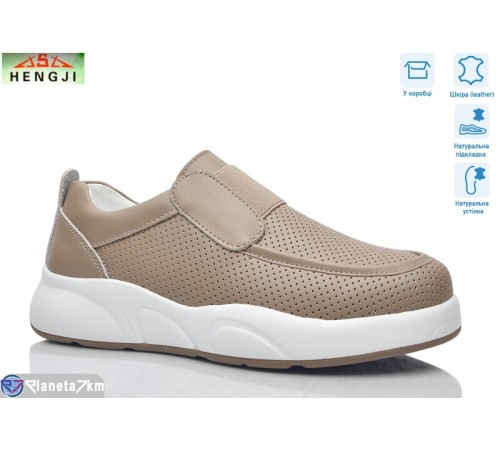 Туфлі жіночі на літо (8 пар р.36-41) коричневий  "HENGJI-ELENA"