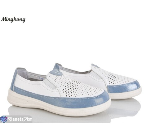 Туфлі жіночі на літо (8 пар р.37-42) білий  "HORSE"