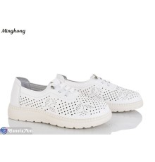 Туфлі жіночі на літо (8 пар р.36-41) білий  "HORSE"