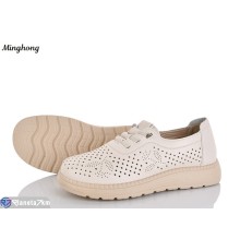 Туфлі жіночі на літо (8 пар р.36-41) бежевий  "HORSE"