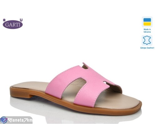 Шлепки жіночі на літо (6 пар р.36-40) рожевий  "Garti"