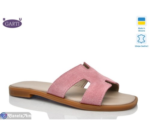 Шлепки жіночі на літо (6 пар р.36-40) рожевий  "Garti"