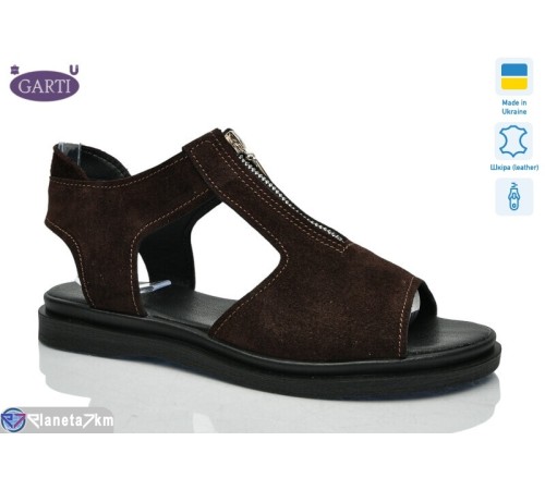 Босоніжки жіночі на літо (6 пар р.36-40) коричневий  "Garti"