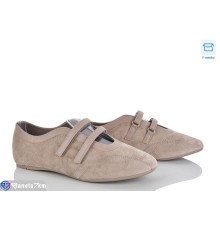 Балетки жіночі на літо (8 пар р.36-41) коричневий  "Mirella"