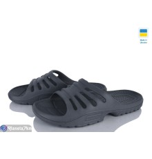 Шлепки чоловічі на літо (8 пар р.40-45) сірий  "Favora"