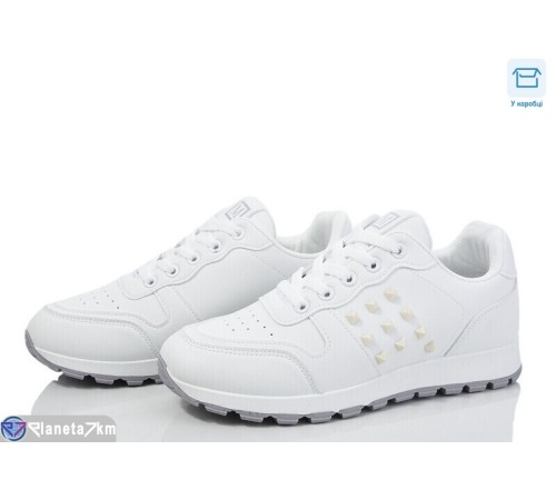 Кросівки жіночі на весну/осінь (8 пар р.36-41) білий  "HoRIK"