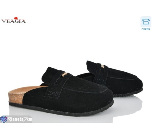 Шлепки жіночі на літо (8 пар р.36-40) чорний  "Veagia-ADA"