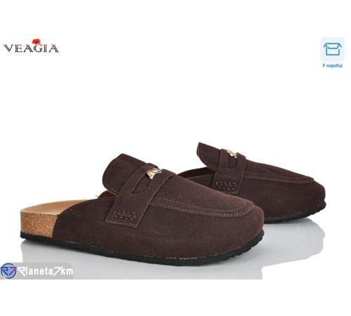 Шлепки жіночі на літо (8 пар р.36-40) коричневий  "Veagia-ADA"