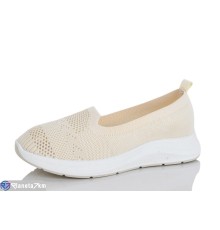 Сліпони жіночі на літо (8 пар р.37-41) бежевий  "LIMPO"