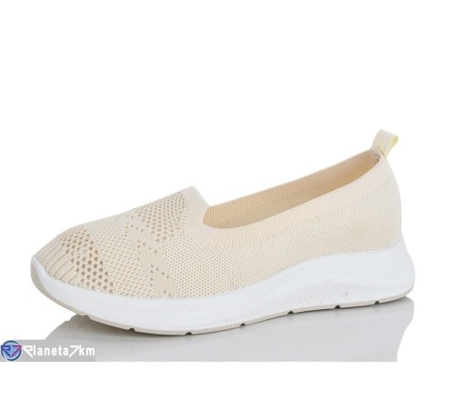 Сліпони жіночі на літо (8 пар р.37-41) бежевий  "LIMPO"