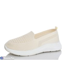 Сліпони жіночі на літо (8 пар р.37-41) бежевий  "LIMPO"